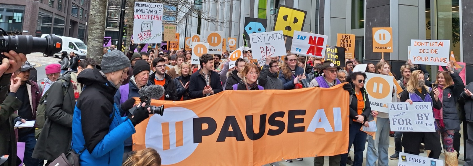 PauseAI holds largest ever AI safety protest in London